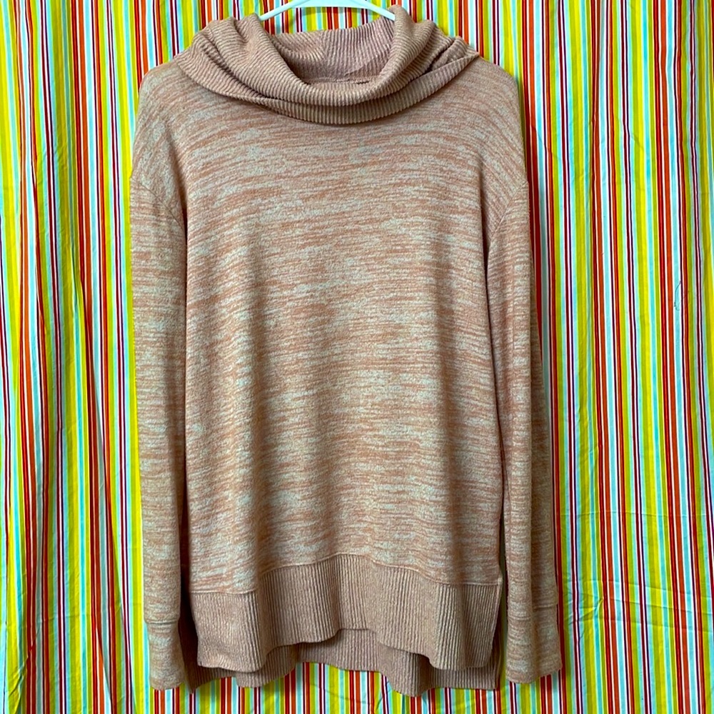 NWOT GAP soft spun cowl neck pullover sweater with rib knit details! Size Small - Picture 2 of 16